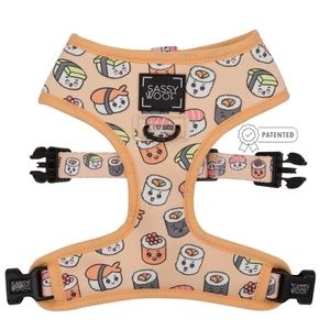 All Sass & DimSum Reversible Dog Harness